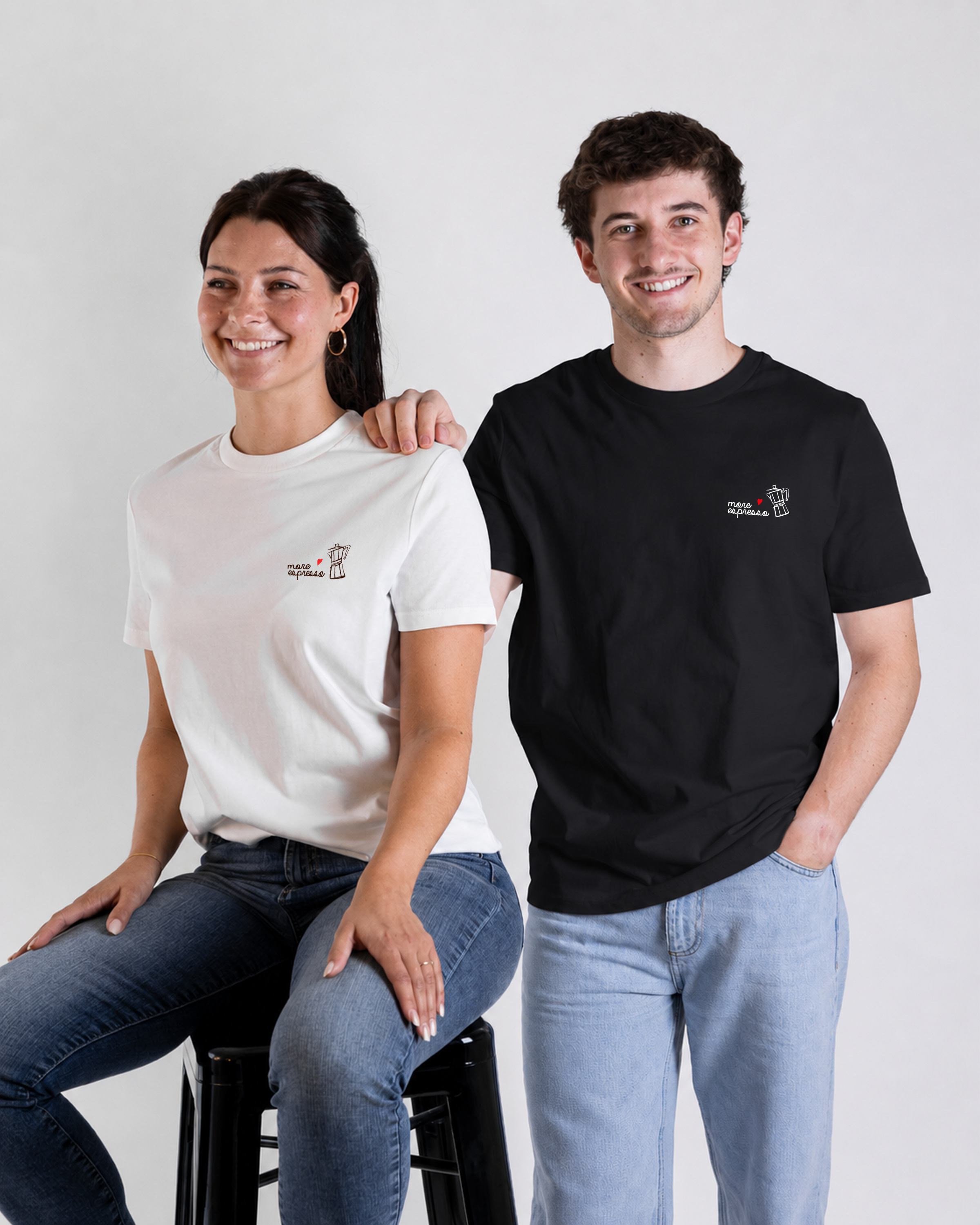 T-Shirt "more espresso"